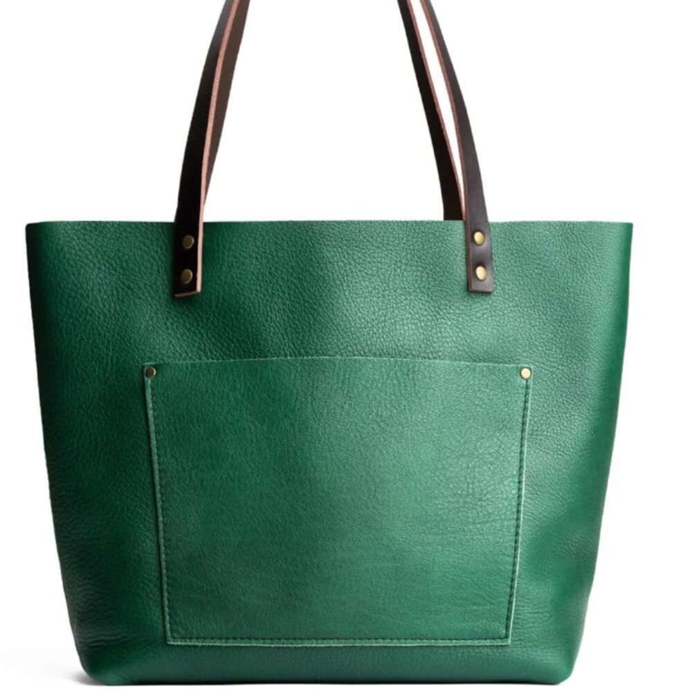Oversize Leather Tote